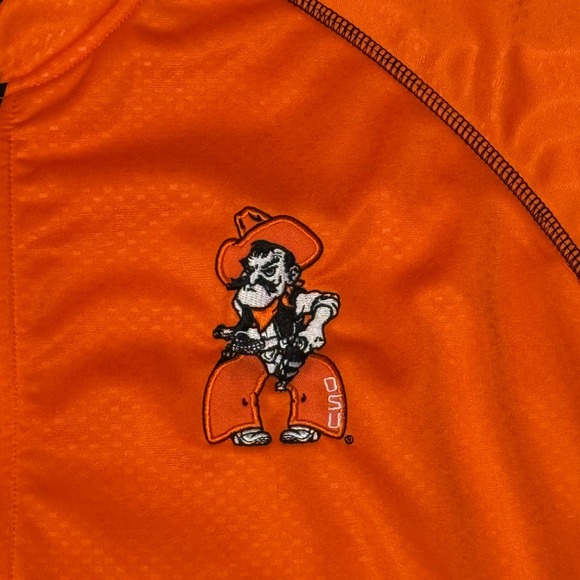 Oklahoma State Cowboys G-III Sports Carl Banks 1/4 Zip Pullover Men's Size XL - Picture 5 of 7